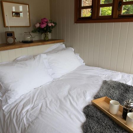Luxury, Rural Shepherds Hut With Hot Tub Nr Bath Bristol Exteriér fotografie